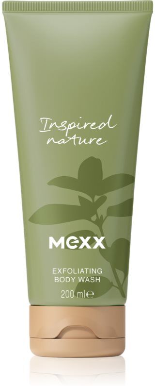 Mexx Inspired Nature exfoliating shower gel with fragrance 200 ml