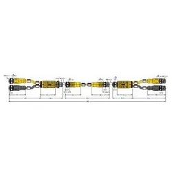 Turck Y-Verteiler mit Leitung VBR-TXL4200