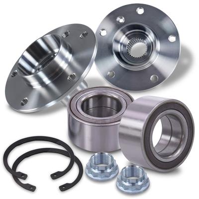 Bestprice 2x Radlager + 2x Radnabe hinten [Hersteller-Nr. 40643283] für BMW