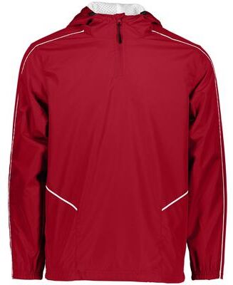 Holloway 229016 Wizard Pullover Jacket in Scarlet/White size 3XL   Polyester