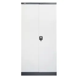 Jet-Line Stahlschrank Moskau dunkelgrau weiss