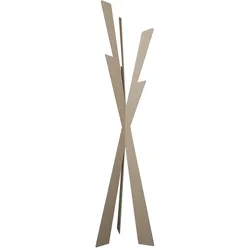 Zeus - Garderobenständer Beige, 40x177 cm, freistehend - Made in Italy