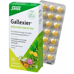 Salus Gallexier Kräuter-Tabletten  84 St Tabletten