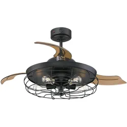 Westinghouse Deckenventilator Dunlin mit LED und Fernbedienung 105