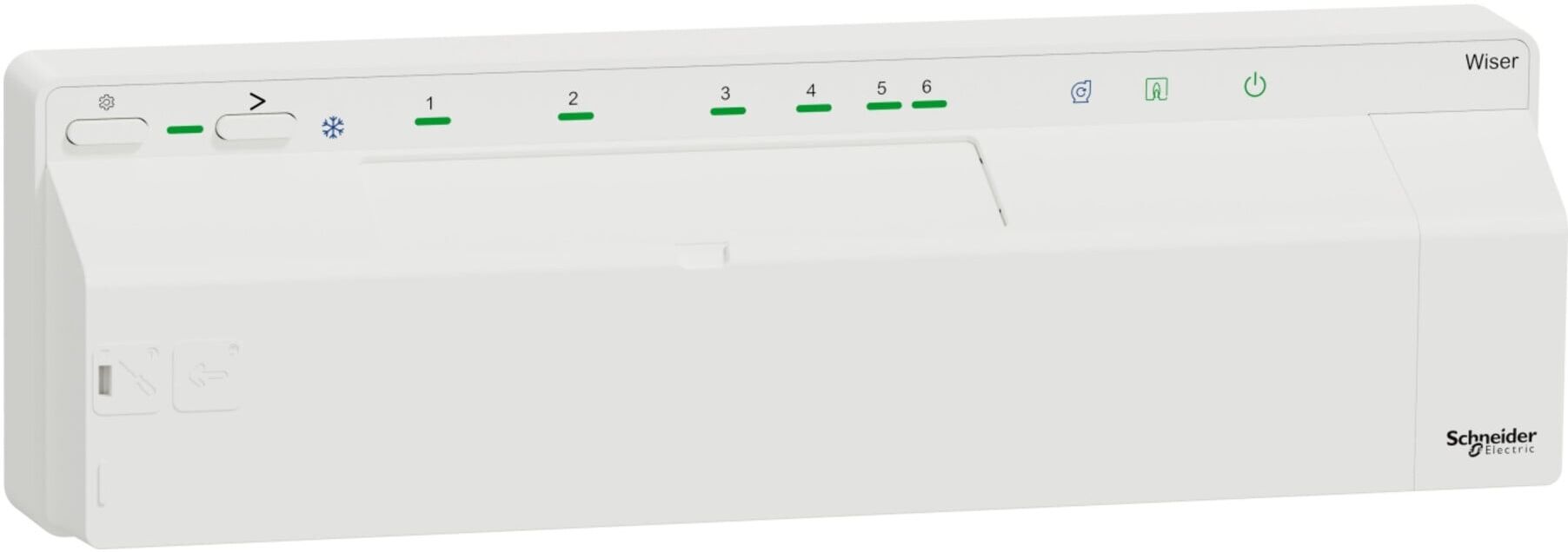 Schneider Electric Verteilerleiste Fu.Heizen/Kühlen 24V CCTFR6620)