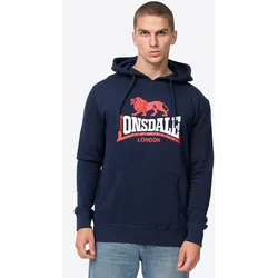 Lonsdale Herren Kapuzensweatshirt normale Passform THURNING
