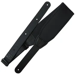 Richter Ultra Comfort Ergo Strap Black Guitar Strap - Gitarrengurt
