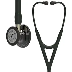 3M Littmann Cardiology IV Diagnostic Stethoskop schwarz High Polish Smoke Editio...