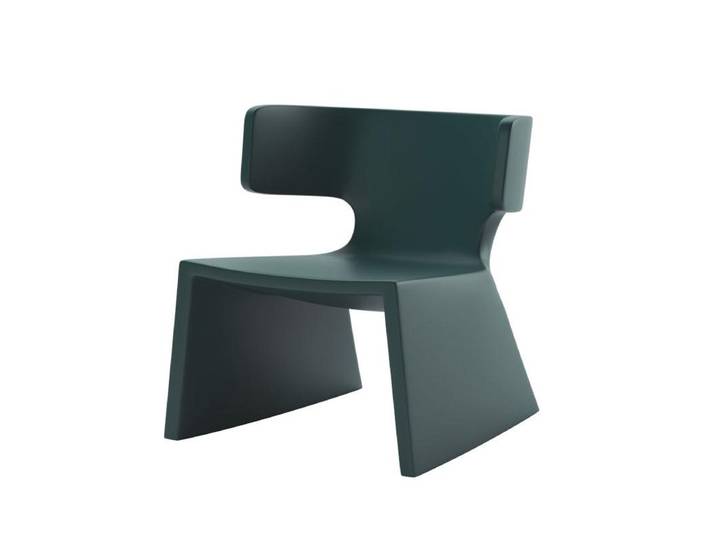 ALMA DESIGN fauteuil MEG (Vert bois - Polyéthylène)