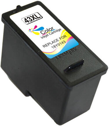 4PAPER Lexmark 43XL (18Y0143E/18Y0141E) Cor Compatível