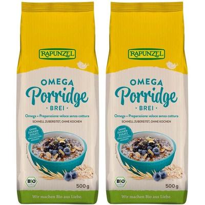 Rapunzel Bio Guten Morgen Frühstücksbrei Omega 2x 2x500 g Brei