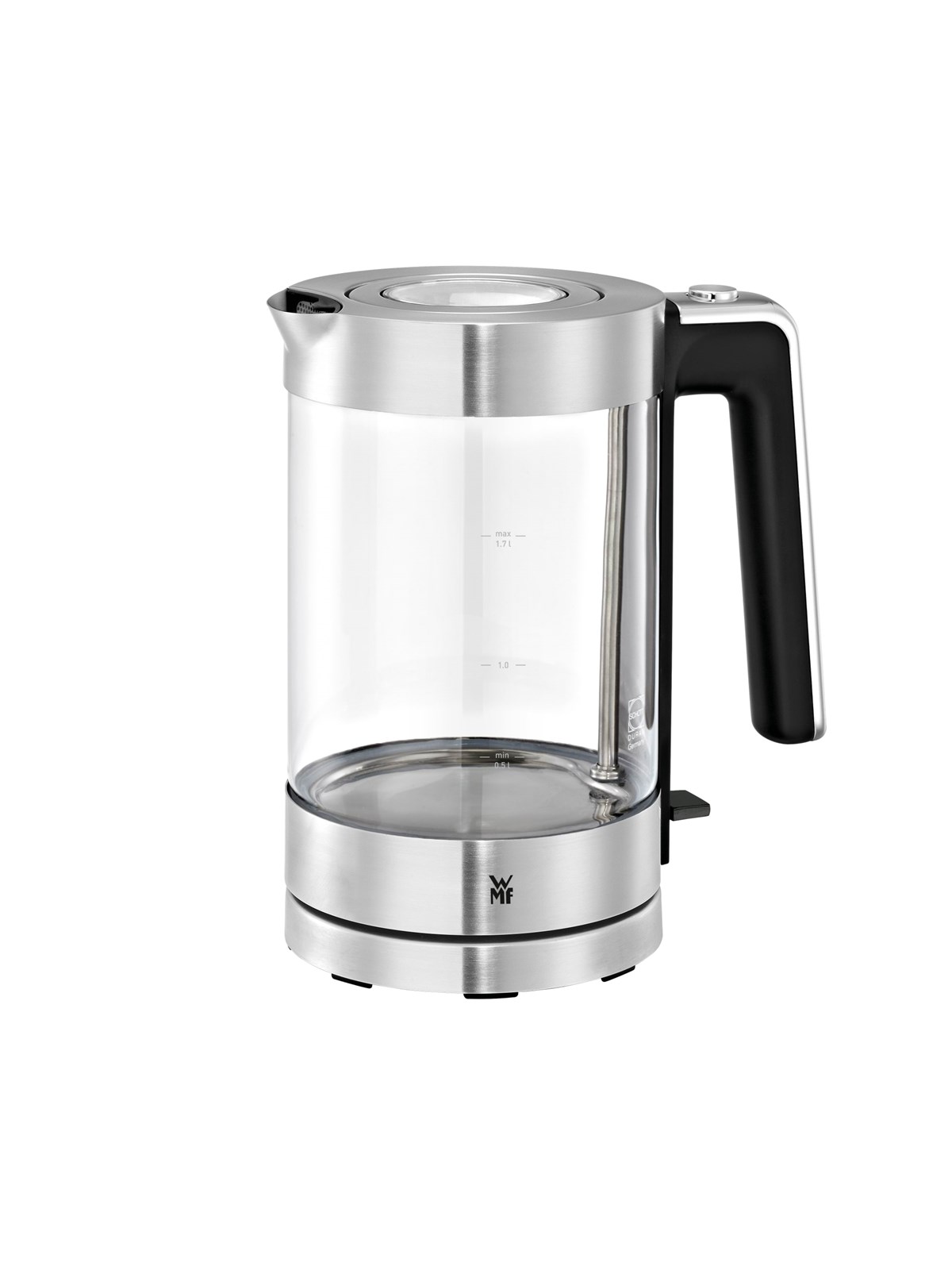 WMF Wasserkocher LONO 1.7 l - Schwarz/Rostfreies Stahl - 3000 W
