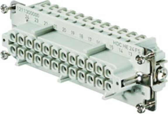 Weidmüller Connecteur d'insertion HDC HE 24 FS (1211300000)