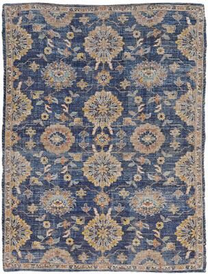 Domani Traditions Boho Distressed Jute Rug