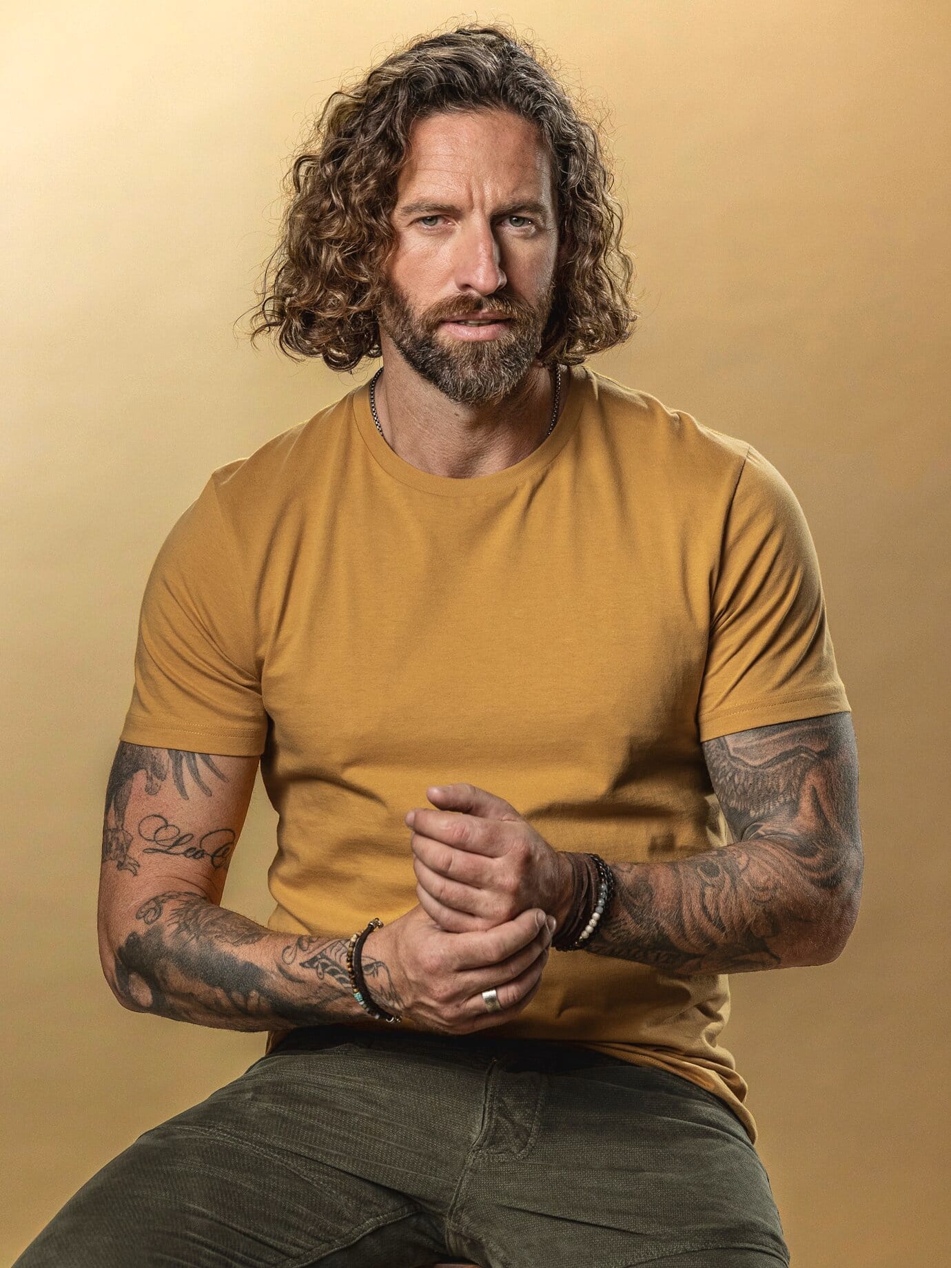 Mey & Edlich Benchmark-Color-Shirt Gelb 46