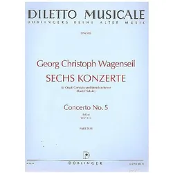 Konzert B-Dur für Orgel und Orchester Partitur, Fachbücher