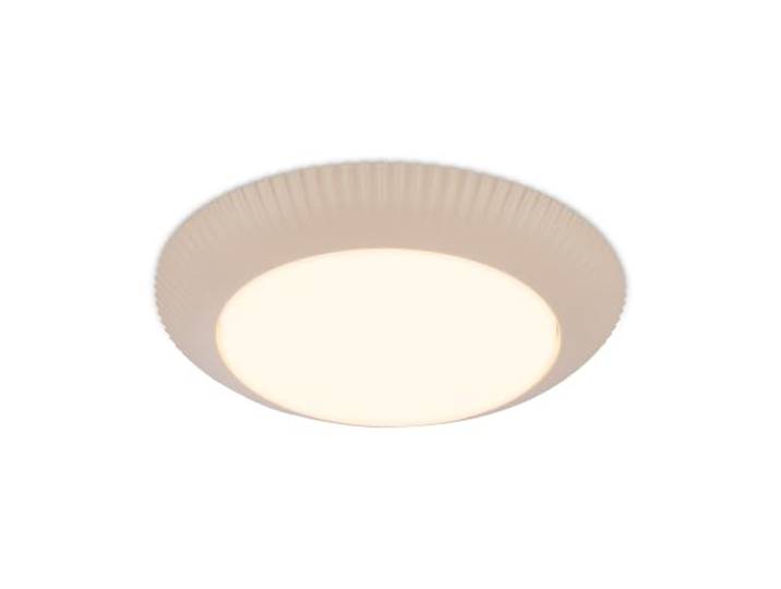 BRILONER - LED Deckenlampe Warmweißes Licht 3000K Rund 39cm Beige