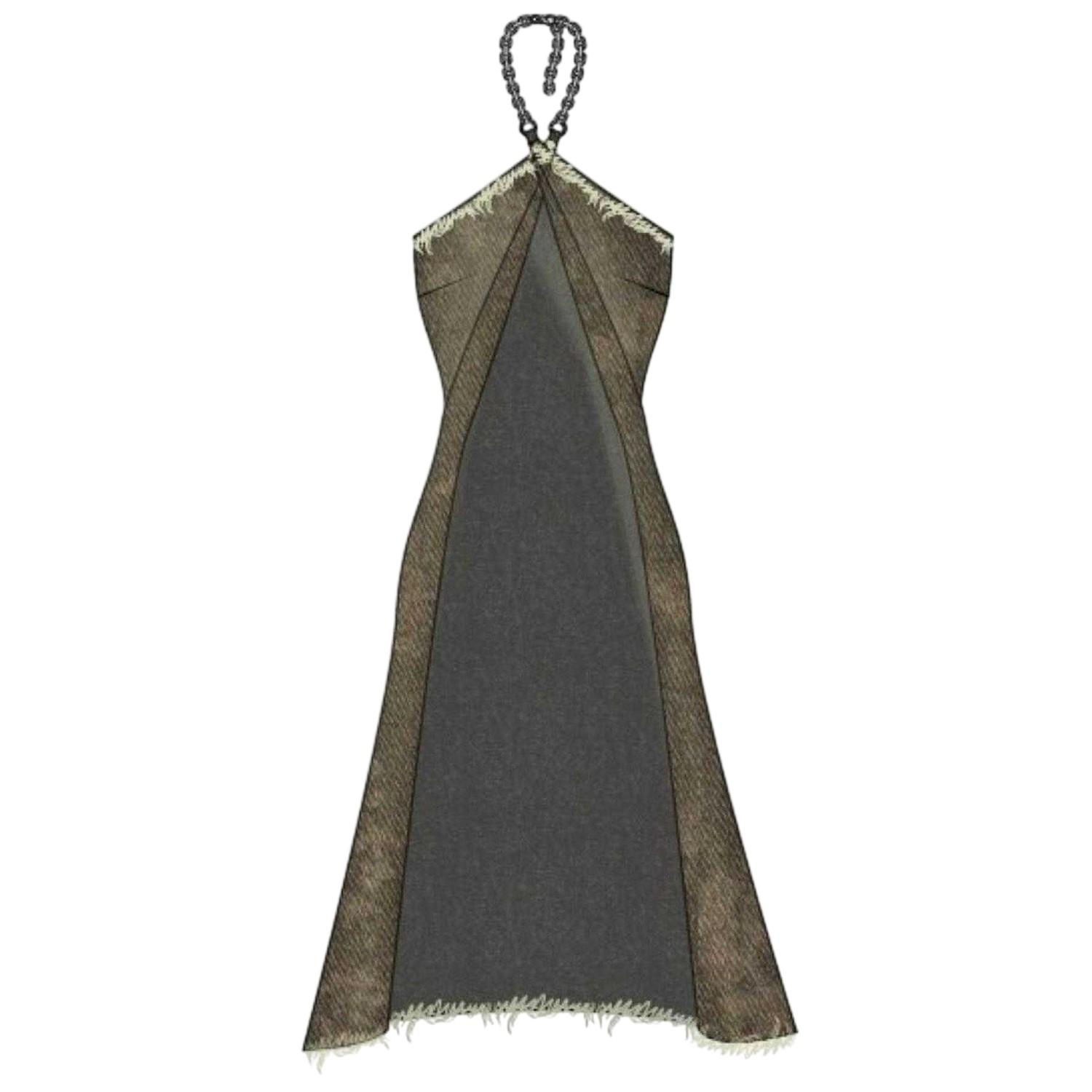 The Ragged Priest Haltertop ‘Deity’ voor dames (Bruin)