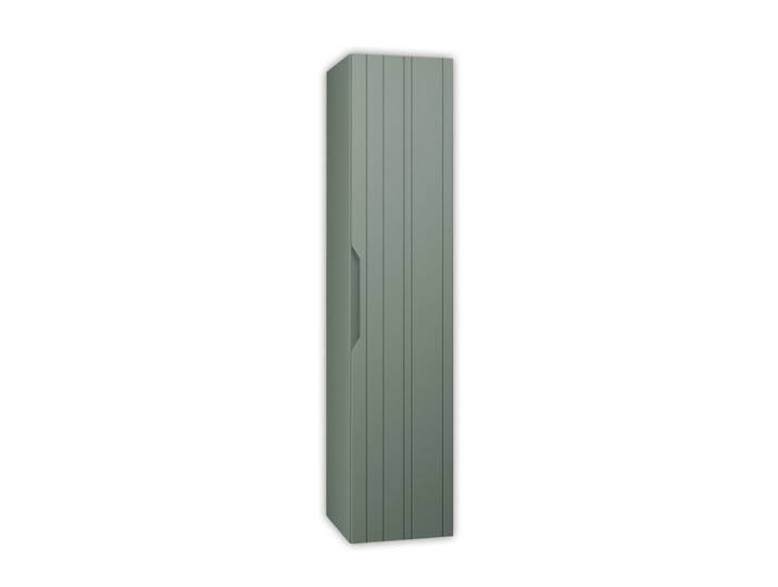 Colonne bain en MDF vert sauge