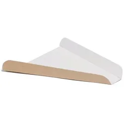 MONOUSO - Pappteller für ein Pizzastück Kraft (500 Stück)