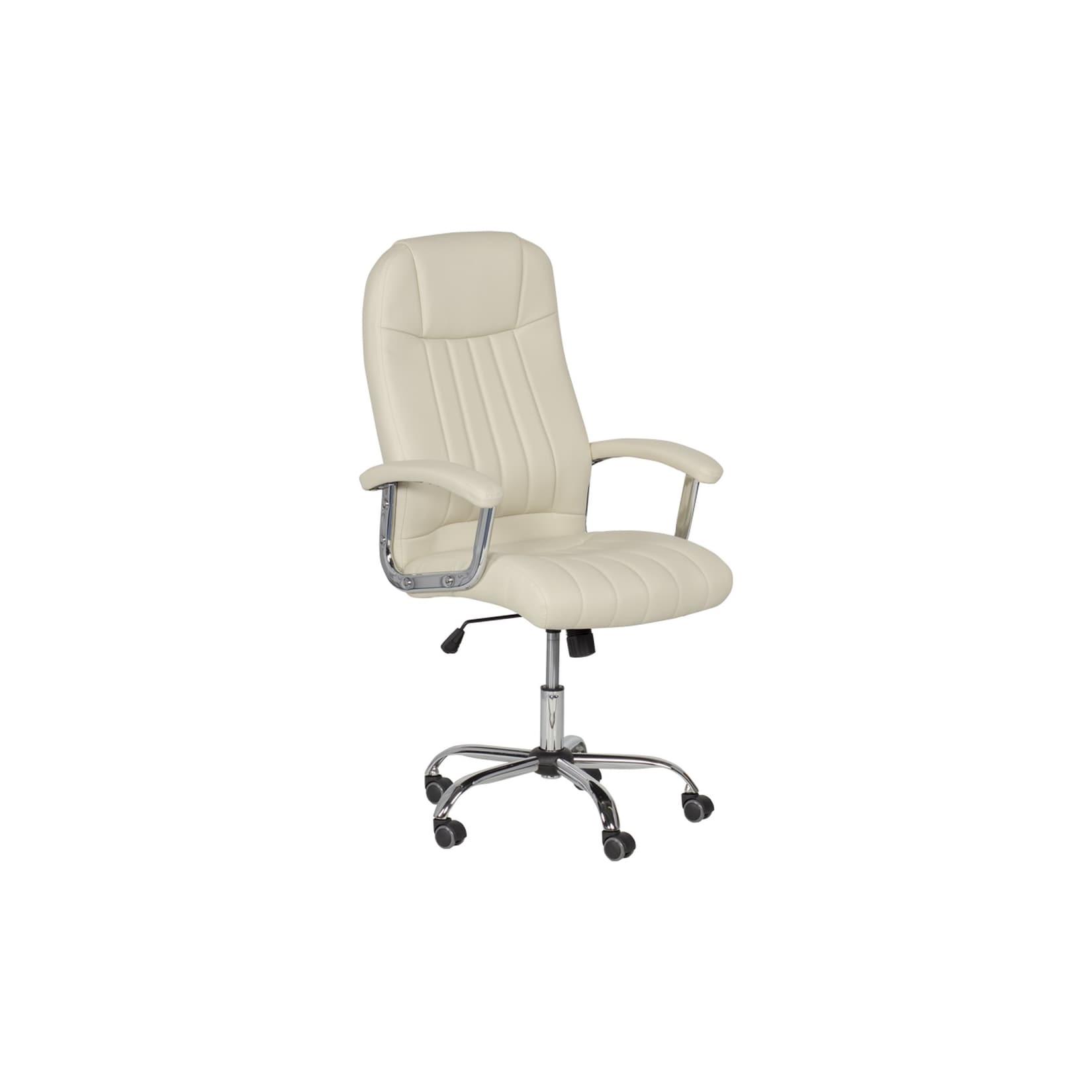 Carmen 6181 Chefsessel mit Kunstleder – Sand