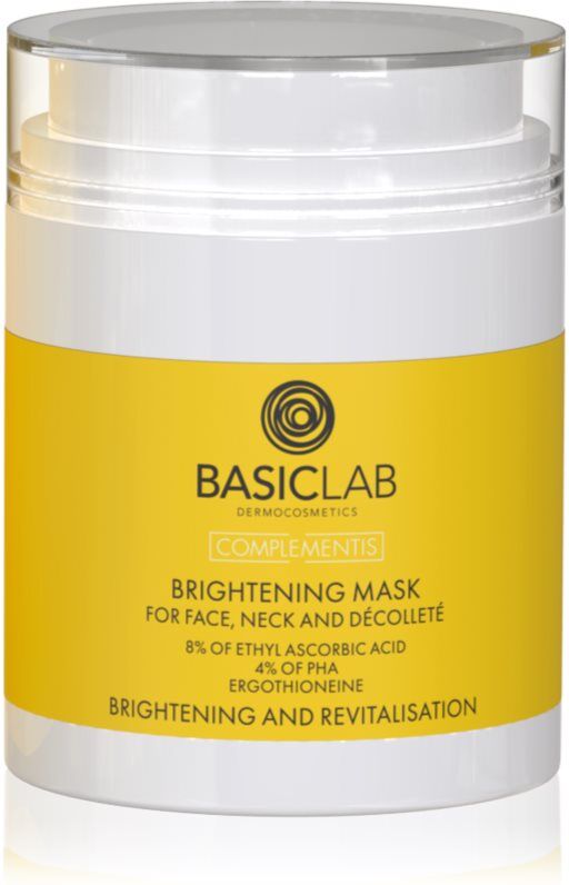 BasicLab Dermocosmetics Complementis brightening mask for dull, uneven skin 50 ml