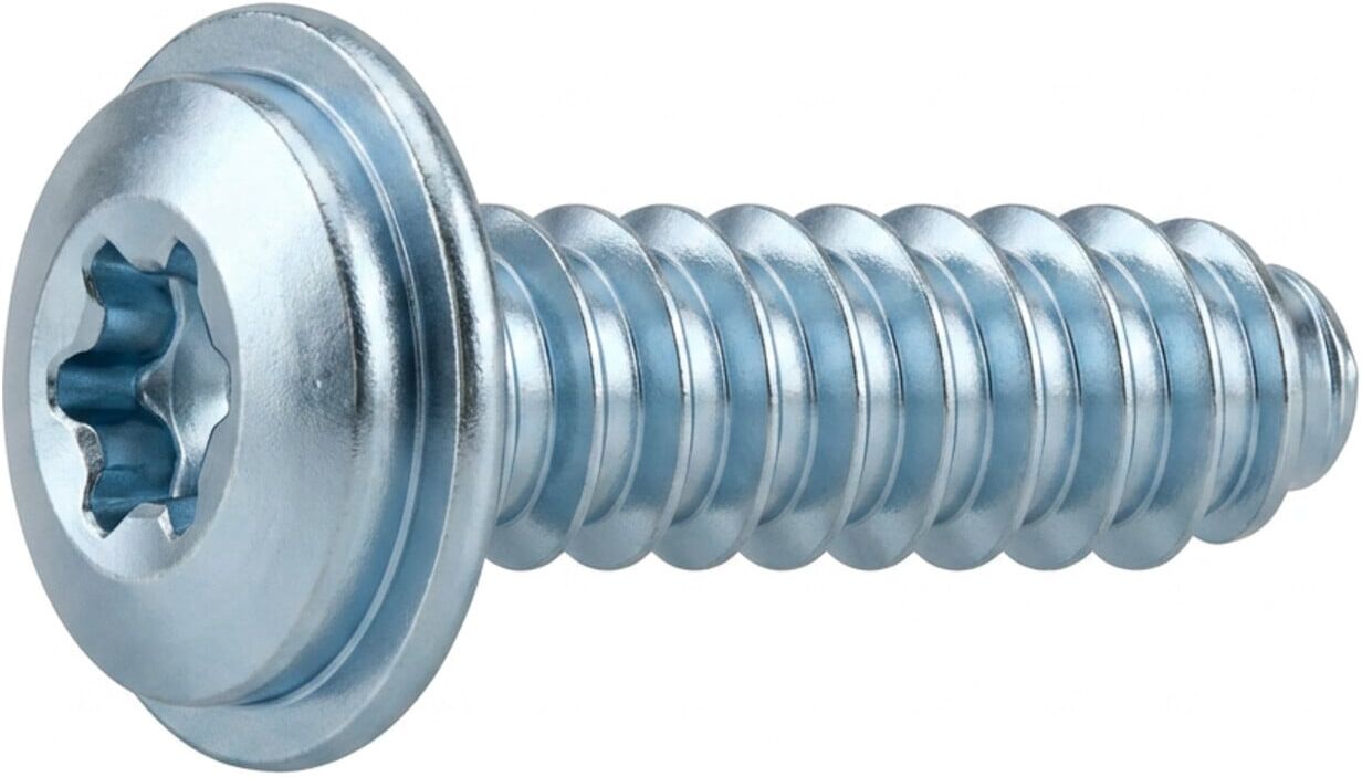Gewindefurchende Schrauben f. Kunststoff Liko & ISR 6 x 16 -T25 Stahl gehärtet, gal Zn gal Zn S ; Industrial Quality Supplies (882020140060016)