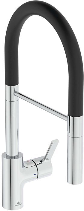 Ideal Standard Küchenarmatur Semi-Professional BD417AA  chrom, Ausziehbrause