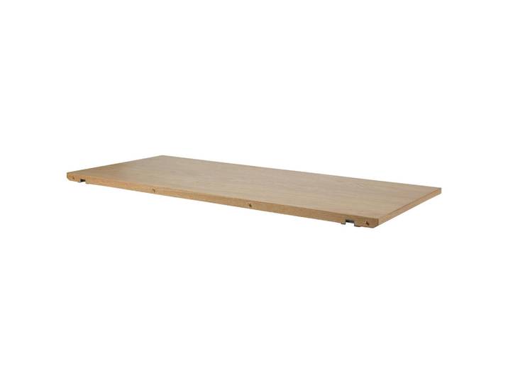 Mid.you Ansteckplattenset, Eiche, Holz, Eiche, furniert, 45x2.5x102 cm, Esszimmer, Tische, Ansteckplatten