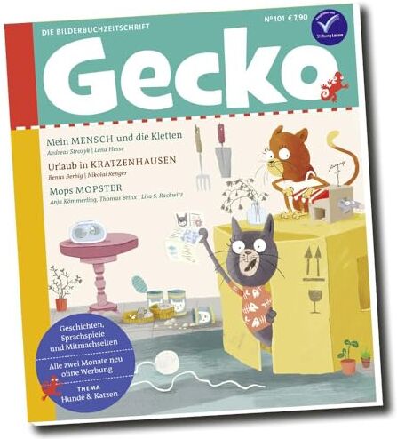 Andreas Strozyk - Gecko Kinderzeitschrift Band 101: Thema: Hunde und Katzen - Preis vom 06.10.2026 07:26:00 h