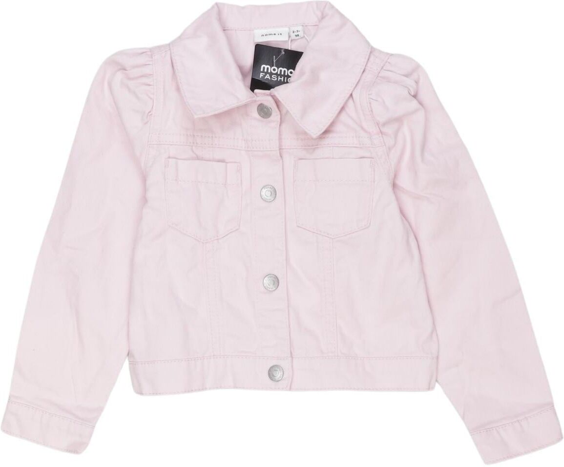 name it Mädchen Jacke oder Mantel, Pink, Gr. EU 98, Baumwolle - Second Hand