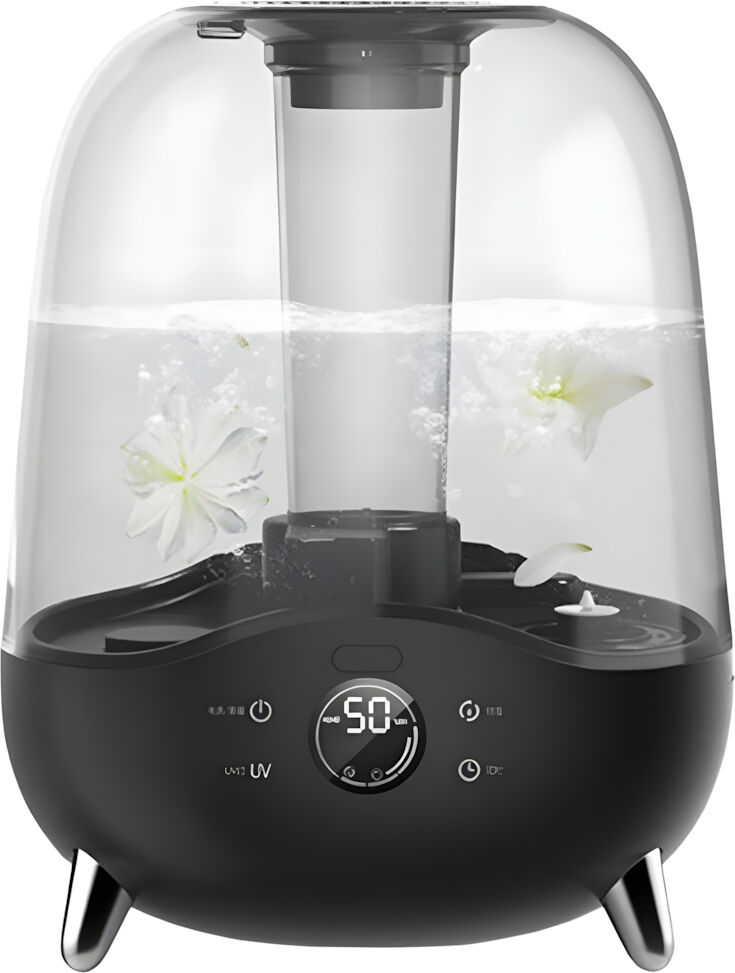 Deerma F327w Ultrasonic Luftfuktare Med 5l Vattenbehållare