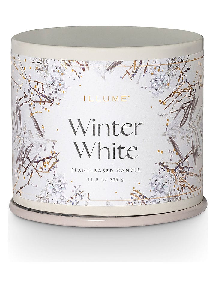 Bloomingville Duftkerze "Winter White" in Weiß - 335 g - onesize