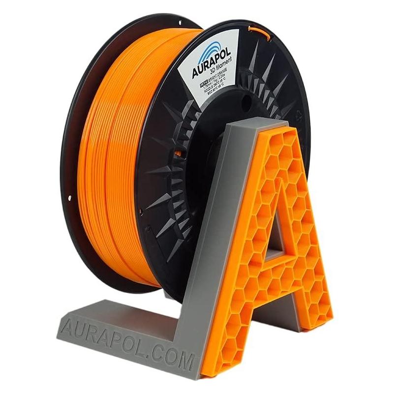 Creality Filament AURAPOL PLA 1,75mm 1kg - Bright Orange) (PLA, 1000 g, 1.75 mm) (72491798)