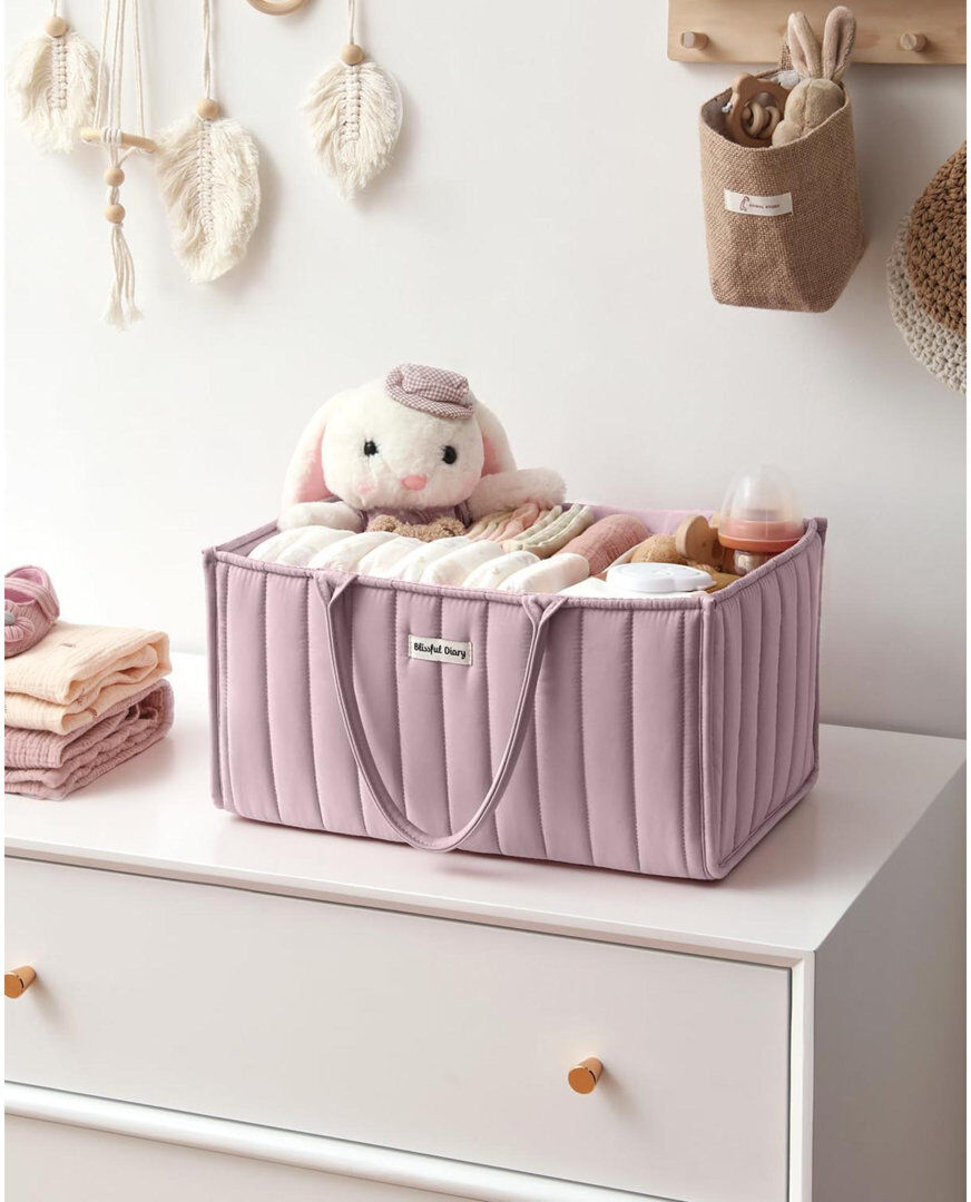 Rebrilliant Polyester Storage Bag Mauve Pink 20L