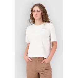 Mons Royale Yonder Merino Organic Cotton Funktionsshirt vintage white Gr. S