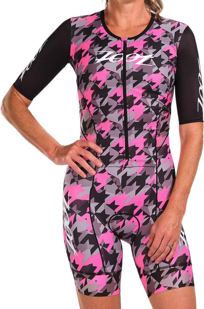 Zoot Niuhi Kurzarm-trisuit Rosa 2XL Frau Rosa 2XL