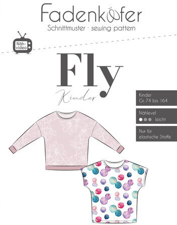 Fadenkäfer Schnitt "Shirt Fly" für Kinder