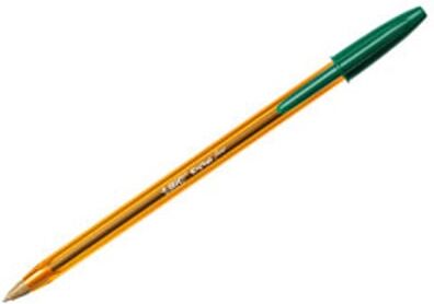 BIC Caneta  Cristal Fine Verde   Translúcido  0.3mm