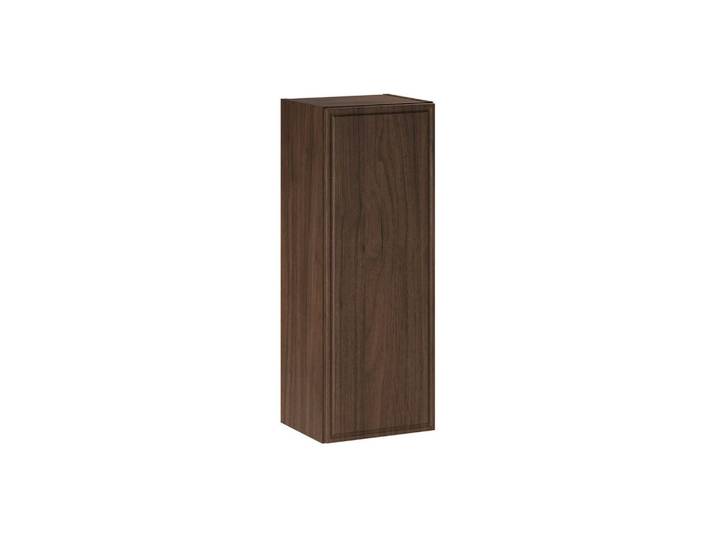 Petits-meubles Hochschrank Elias Dunkles Holz, Braun, Holzwerkstoff, 30x80x18.5 cm, Badezimmer, Badezimmerschränke, Midischränke