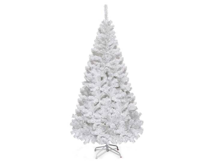 Sapin de Noël artificiel décoration d'intérieur blanc 240 cm