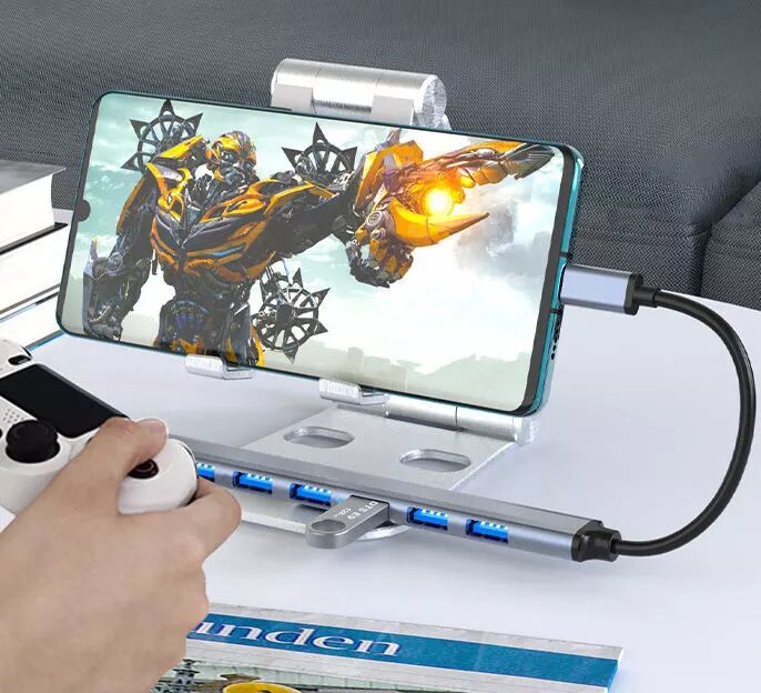 INF Hub USB/USB-C avec 1 USB3.0 + 6 USB2.0