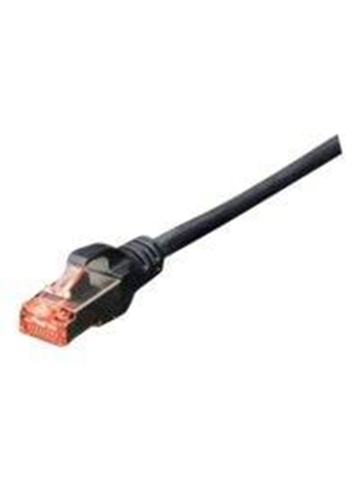 DIGITUS Premium - patch cable - 50 cm - black - Schwarz - 0.5m