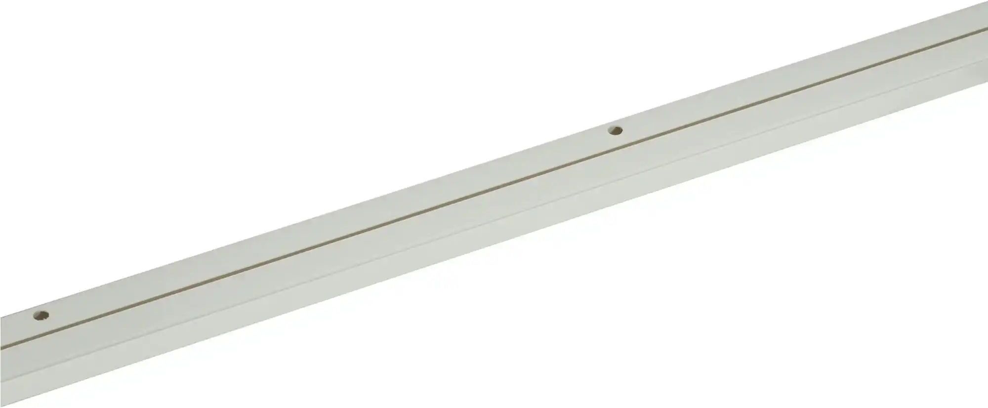 Mydeco Vorhangschiene 1-Lauf   ¦ weiß ¦ Kunststoff ¦ Maße (cm): B: 4,8 H: 1,7
