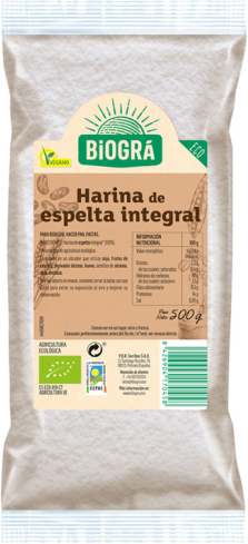 Biogra Whole wheat spelled flour 500 gr