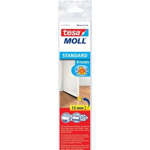 Tesa Tesa Türdichtung  moll standard transparent, selbstklebend, Kunststoff, mit Bürste