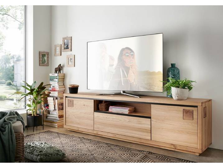 TV Board 215x56cm 'Bergamo' Wildeiche geölt WZ-0159