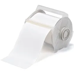 Brady, Etikettenrolle, B-7569, Standard Vinyl, Weiss, 101mm x 30m, f. GlobalMark (107.95 mm)