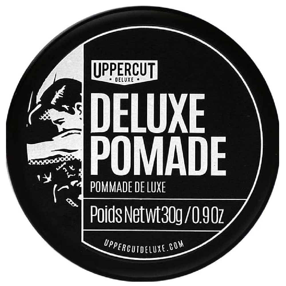 Uppercut Deluxe Pomada de Lujo - Fijación Fuerte Alto Brillo 30g