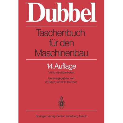 Taschenbuch für den Maschinenbau, Set von , Springer Berlin, 978-3-662-28196-3